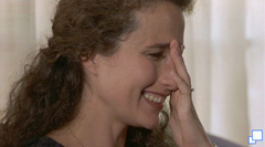 Ann talking with her therapist