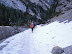 comienza la caminata, seguiremos porteando hasta la entrada del barranco de Cardal