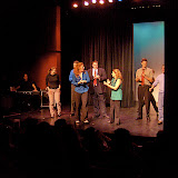 An audience volunteer game.