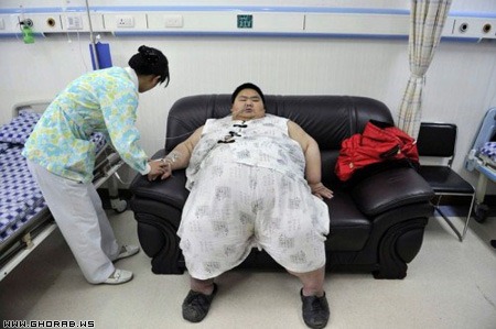 the most fat Chinaman world