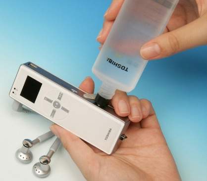 Toshiba DMFC fuell-cell