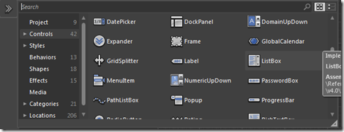 Assets Window