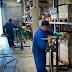 Atelier d'épissure à la Coop du Guilvinec.