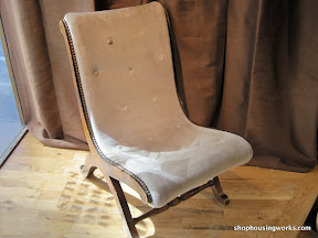  Wood Low Occasional Chair