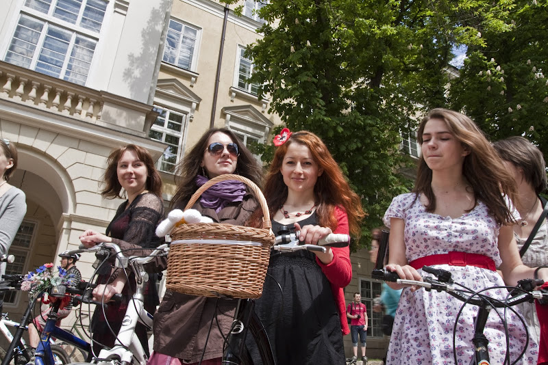 Велопарад дівчат 2011
