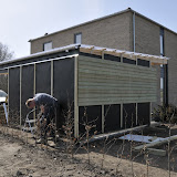 Bagsiden af carporten