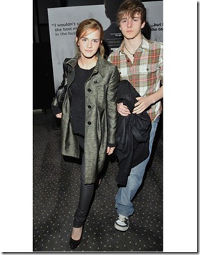 Actress Emma Watson and Brother Alex Watson attend "The Damned U