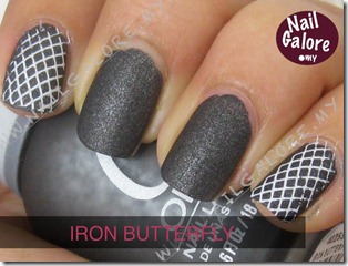 nail galore iron butterfly