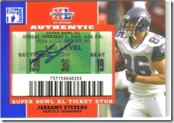 Jeremy Stevens Ticket & Auto