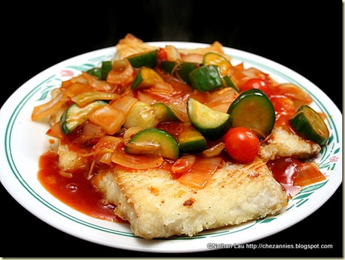 Sweet and Sour Fried Fish