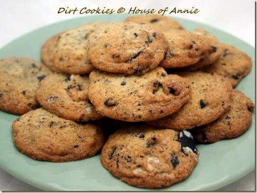 dirt cookies plated dirt cookies plated