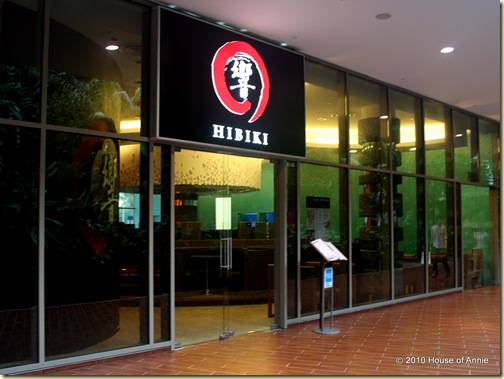 hibiki restaurant singapore