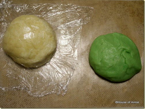 oil and water dough for spiral pastry
