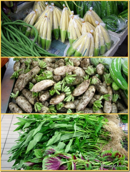 Sibu Central Market Veggies