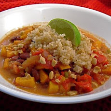 Tunisian Yam and Red Bean Stew (Slow Cooker Version)