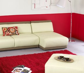 canape d'angle cuir