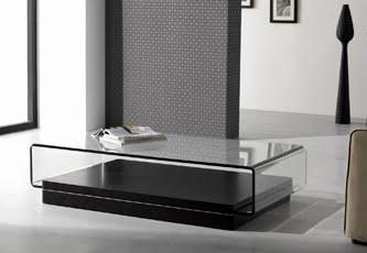 table basse verre 