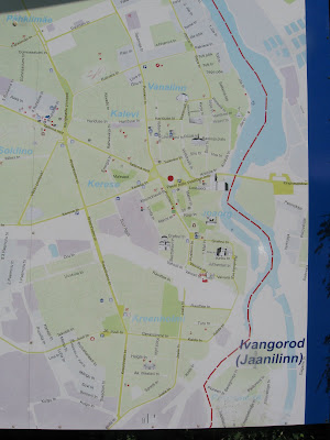 Plattegrond Narva