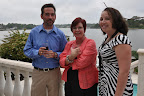 Dr. Michael Jasek, Colleen Rogers and Debi Dunkerley