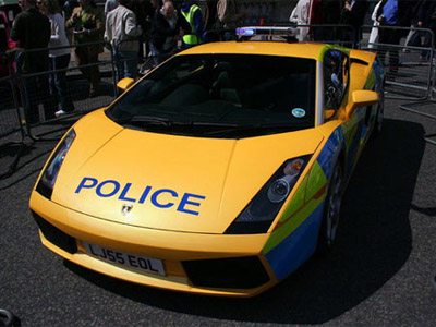 Super police car