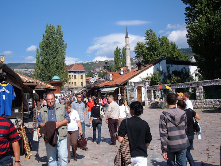 The Main Square in Baščaršija