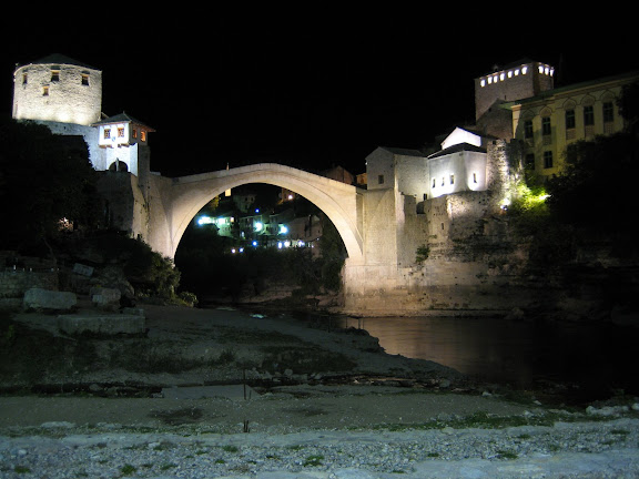 The bridge for which the town was named