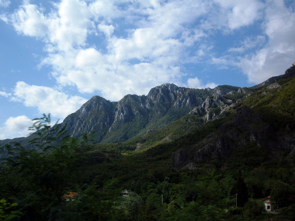Mountains and sky