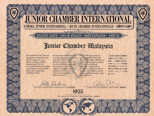 JCI Affiliation Certificate JCI Affiliation Certificate