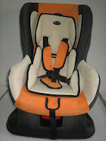 1 Baby Car Seat PLIKO PK702B with Extra Seat Pads
