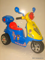 Motor Mainan Aki JUNIOR TR0903 Scoopy in Blue