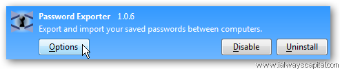 Mozilla Firefox Password Exporter