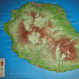 Karte der Insel - wir waren am westlichsten Zipfel