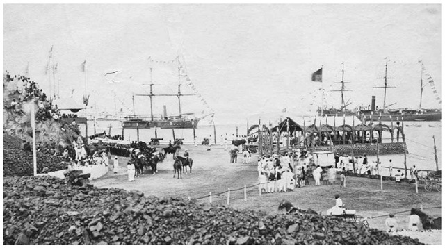 Ceremonies Marking the Opening of the Suez Canal. Ceremonies were held in Egypt to celebrate the opening of the Suez Canal in November 1869.