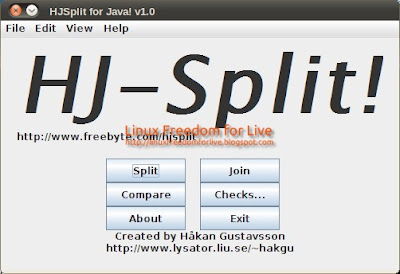 HJ-Split Ubuntu