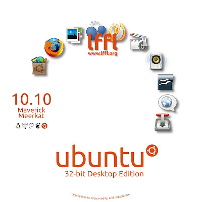 Cover Labels Ubuntu 10.10 Maverick