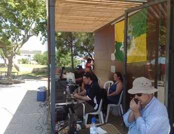 Rádio amadores no Forte da Casa 003