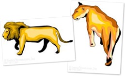 View lion clipart A