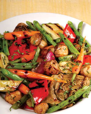 Grilled Vegetables - Whole Healthy Food at A Home Away Retreat