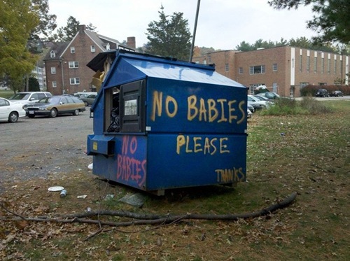 no babies please