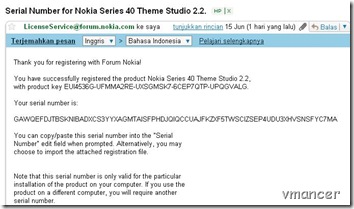 registrasi Nokia Theme Studio dan Carbide UI