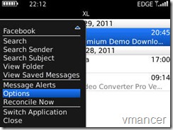 blackberry - change email footer blackberry - change email footer