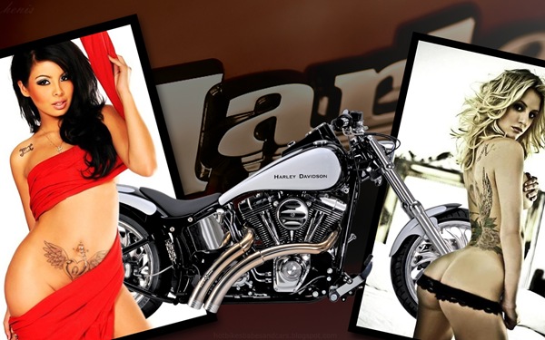 harley_davidson_5_and_hot_women_wallpaper