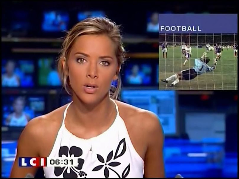France Sexy News Anchor Melissa Theuriau