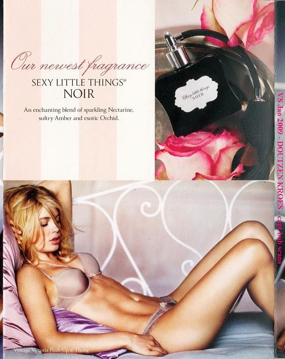 Doutzen Kroes In “Vintage Victoria” Postcard