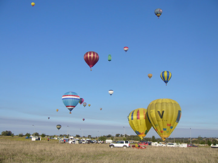 Ballonvaart in Portugal