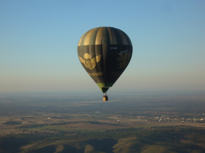 Ballonvaart in Portugal