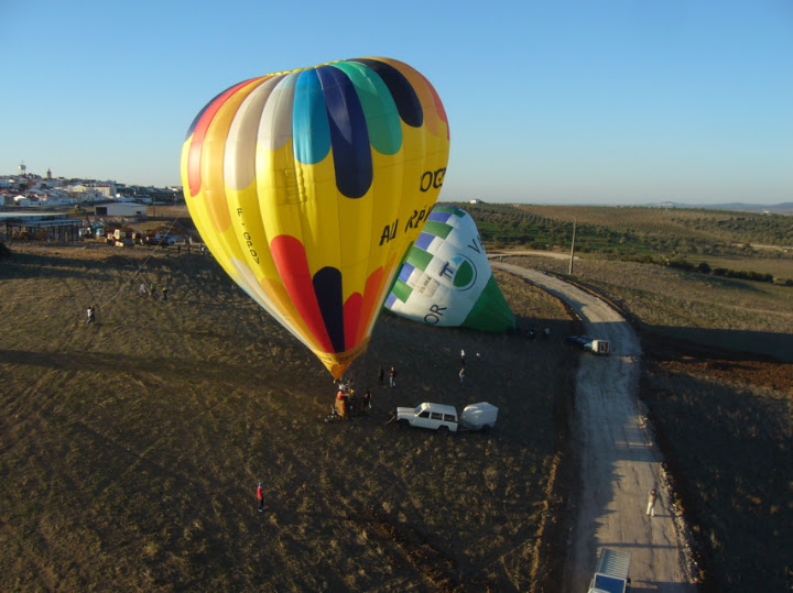 Ballonvaart in Portugal