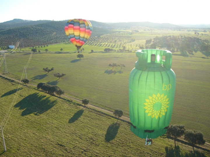 Ballonvaart in Portugal