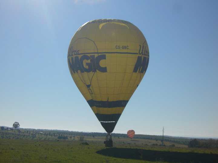 Ballonvaart in Portugal