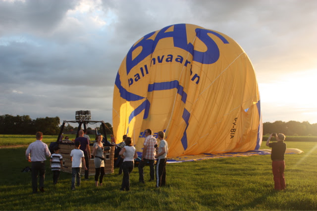 Ballonvaart in de achterhoek van Doetinchem naar Ruurlo